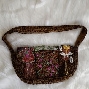 Boho beaded bag made in India